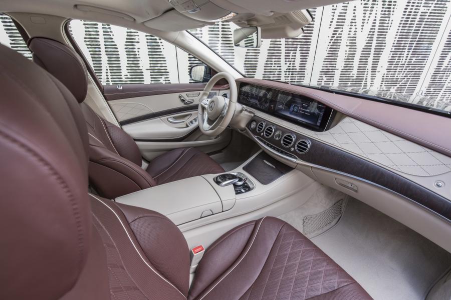 Интерьер Mercedes-Benz S400 d Lang 4Matic 2017 года  (WW) (фото 16 из 27)